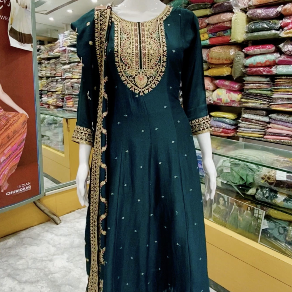 Navy Blue Salwar Suite