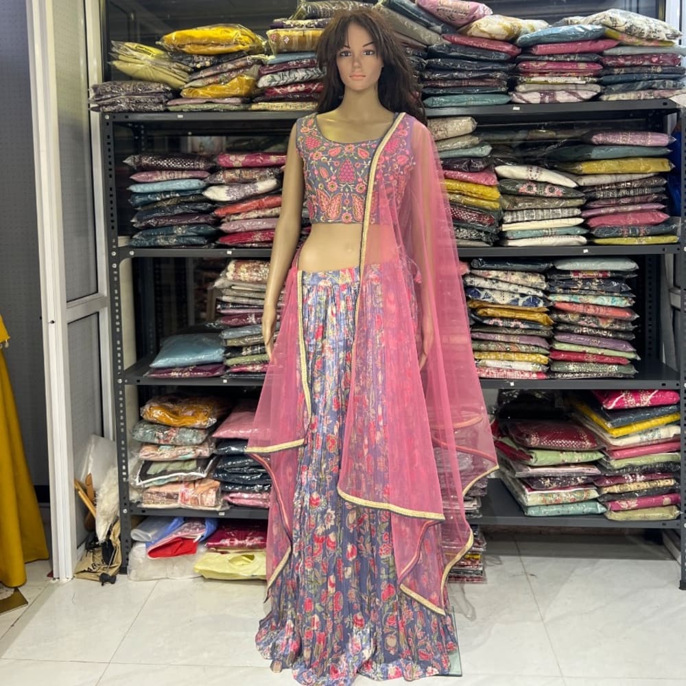 Lehenga ( Blouse-Chanya-Dupatta)