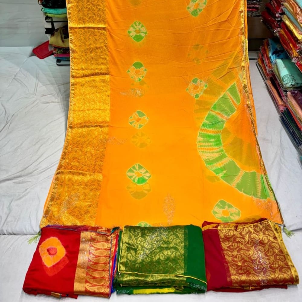 Yellow Saree