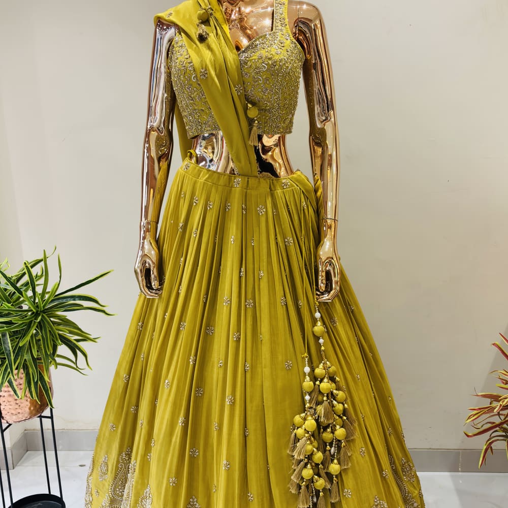 Yellow Lehenga
