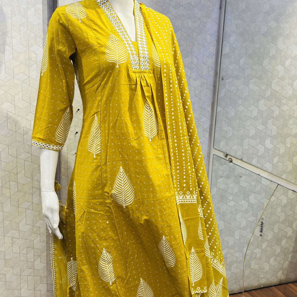 Yellow Salwar Suite