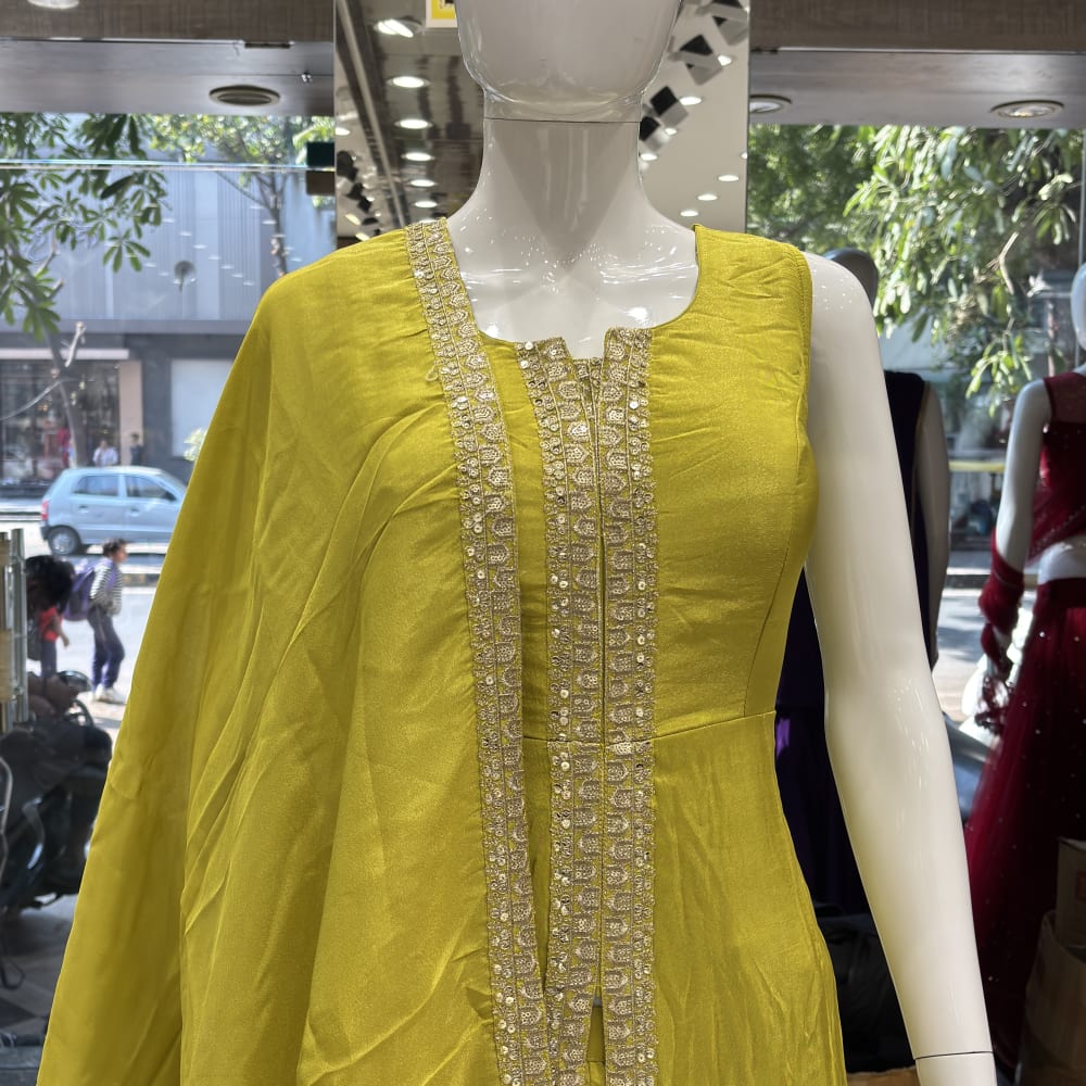 Yellow Salwar Suite