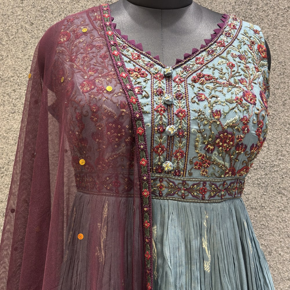Maroon Lehenga