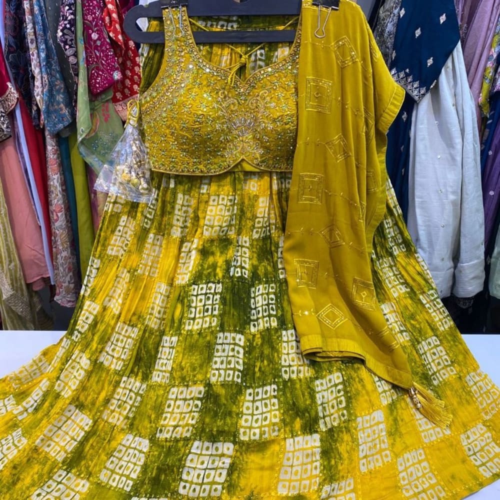 Yellow Lehenga