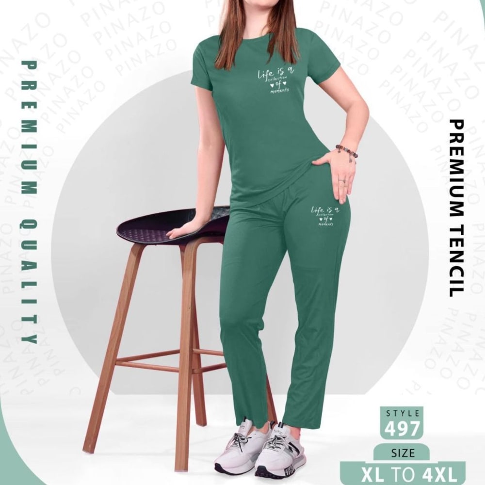 Green Sleepwear L to 4XL