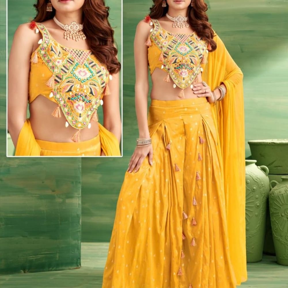 Yellow Lehenga