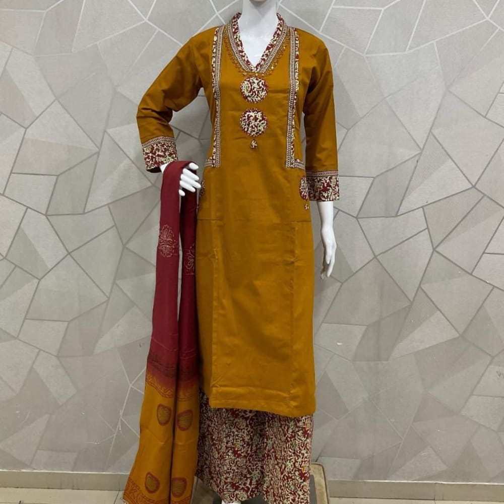 Yellow Salwar Suite