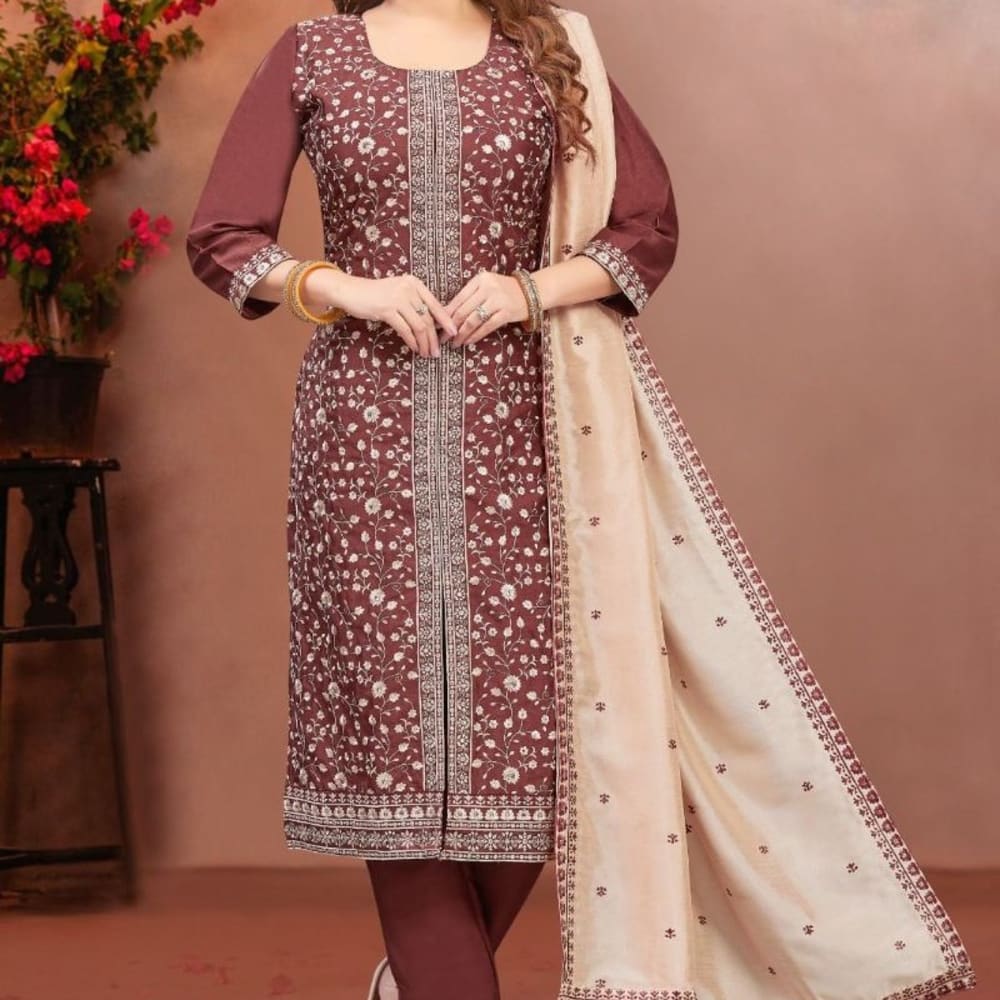 Brown Salwar Suite
