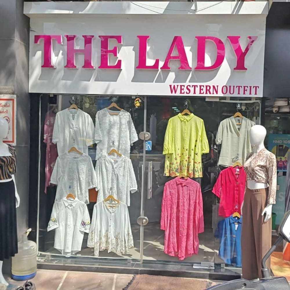 The lady western outfit  logo