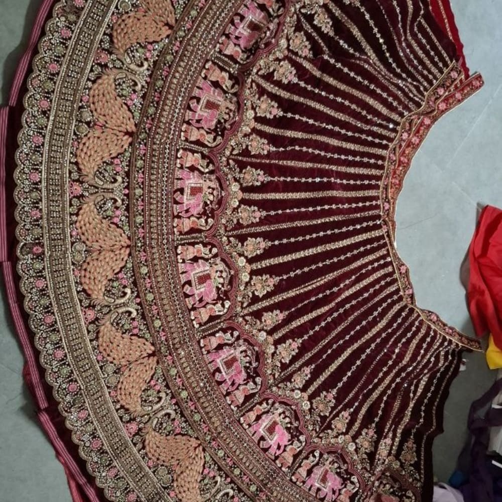 Red Saree 4