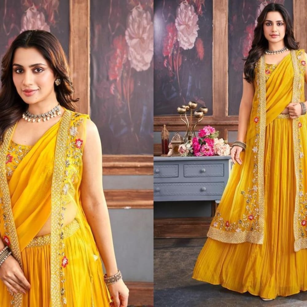 Yellow Lehenga