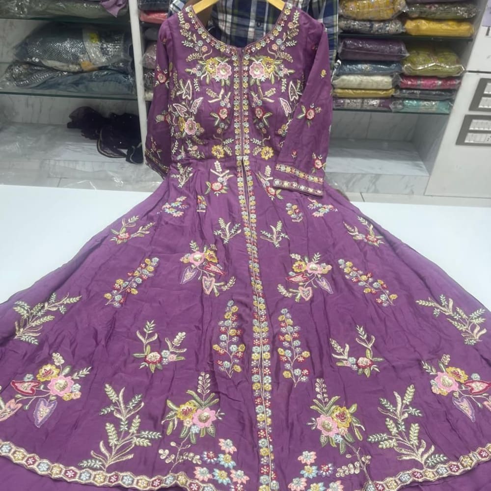 Purple Salwar Suite