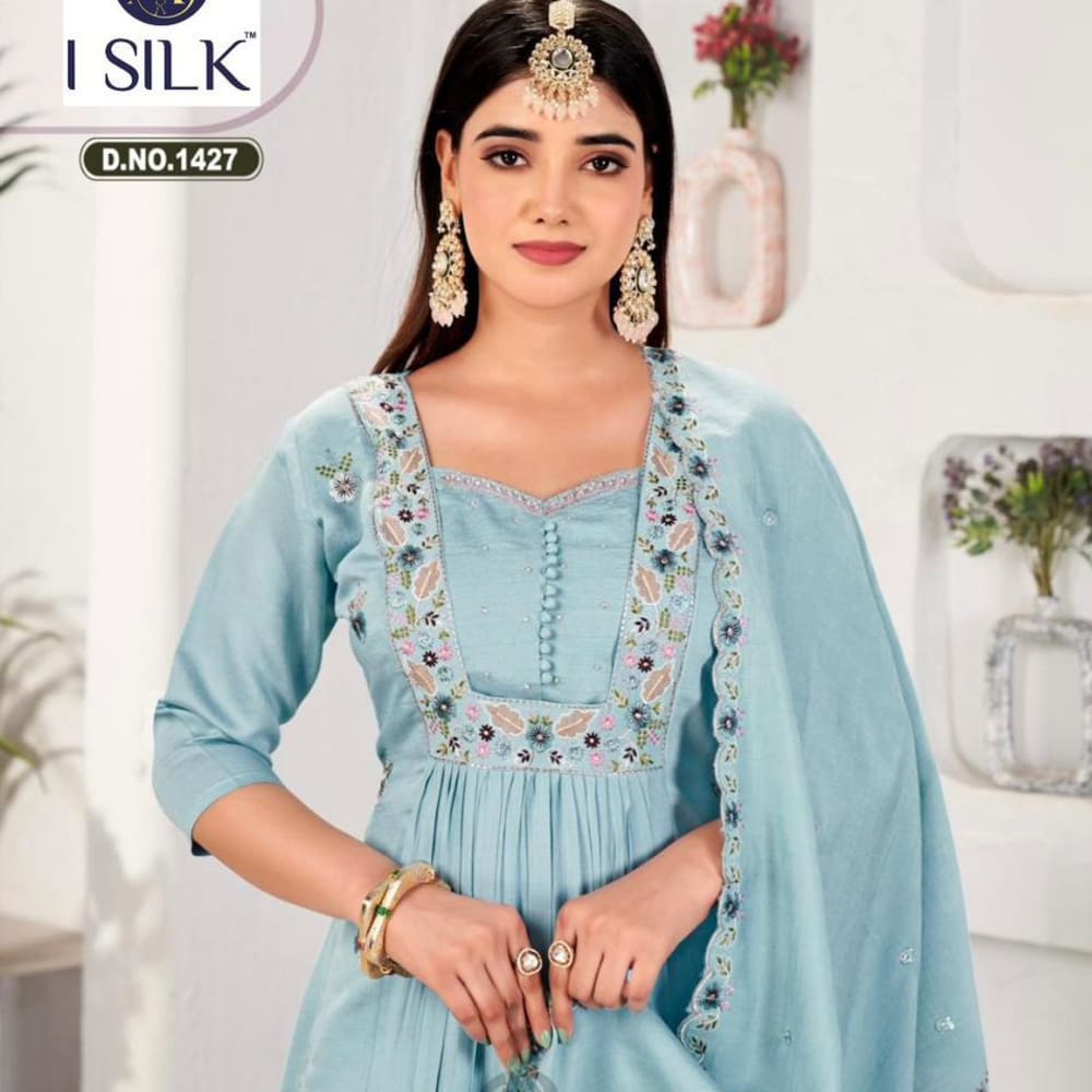Blue Salwar Suite
