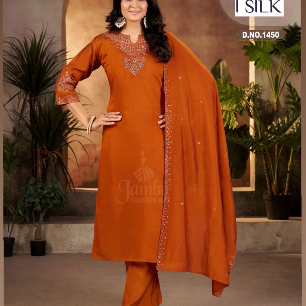 Orange Salwar Suite