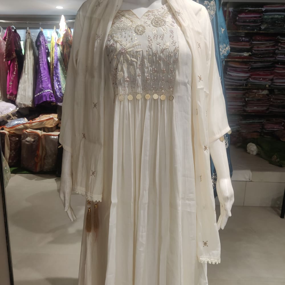 White Salwar Suite