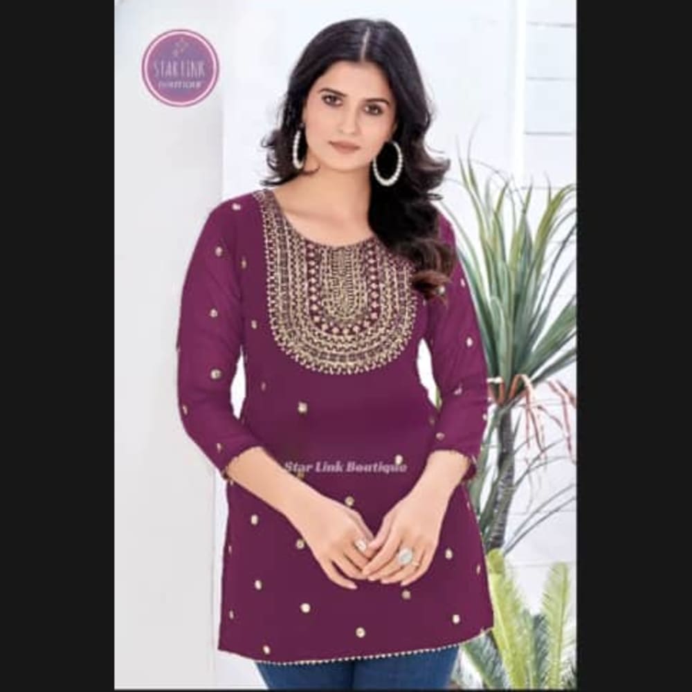 Purple Salwar Suite