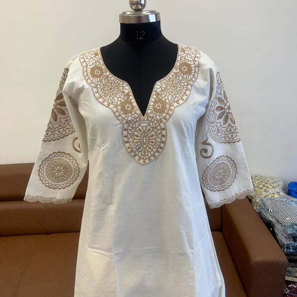 White Salwar Suite