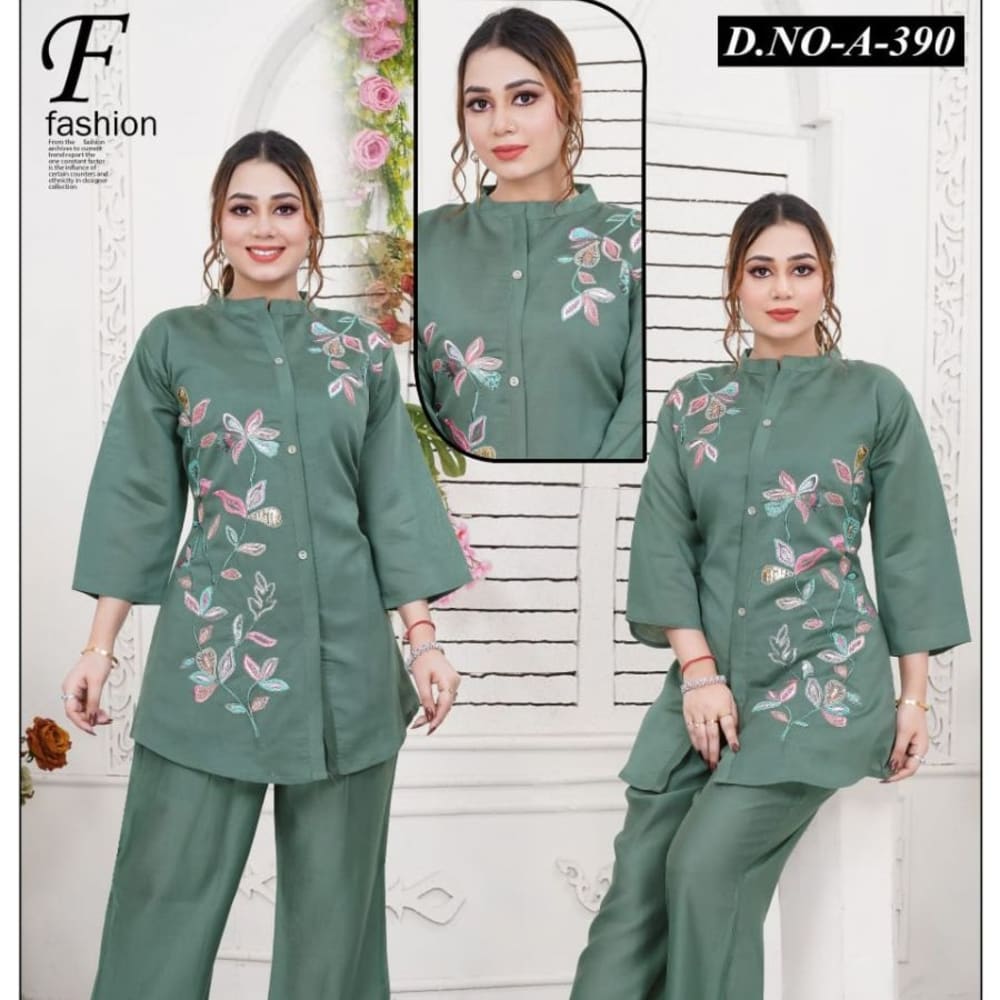 Green Salwar Suite