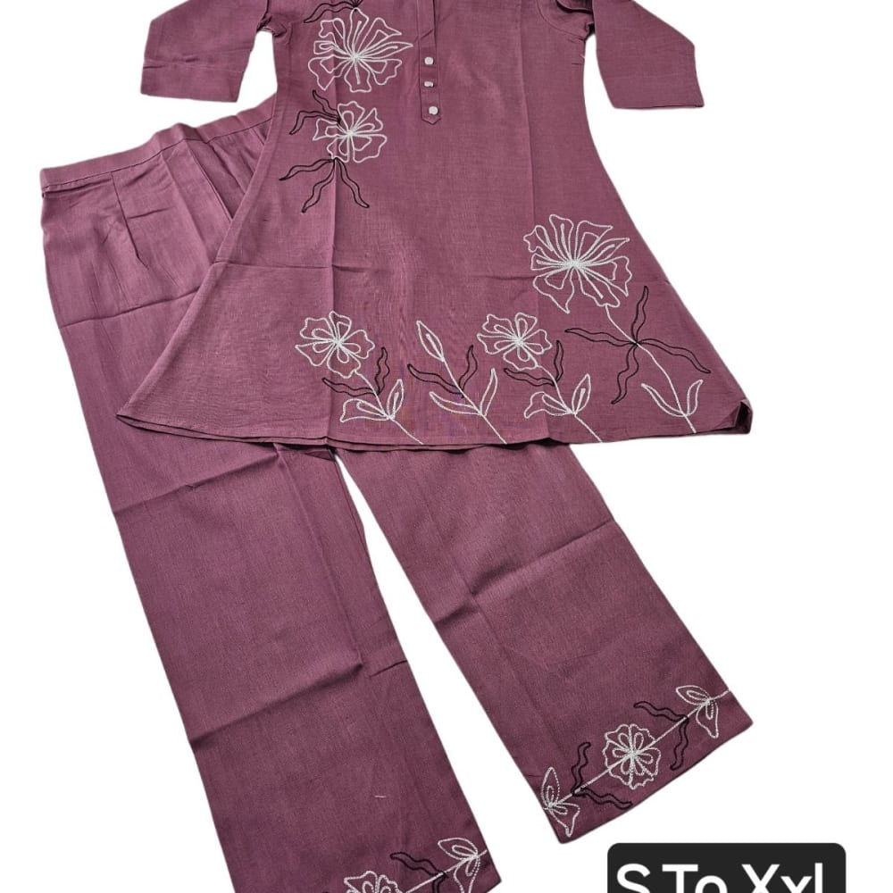 Purple Salwar Suite