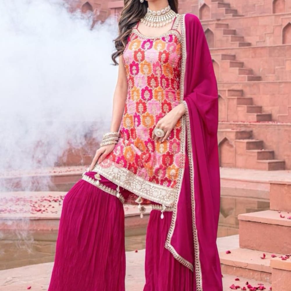 Pink Salwar Suite