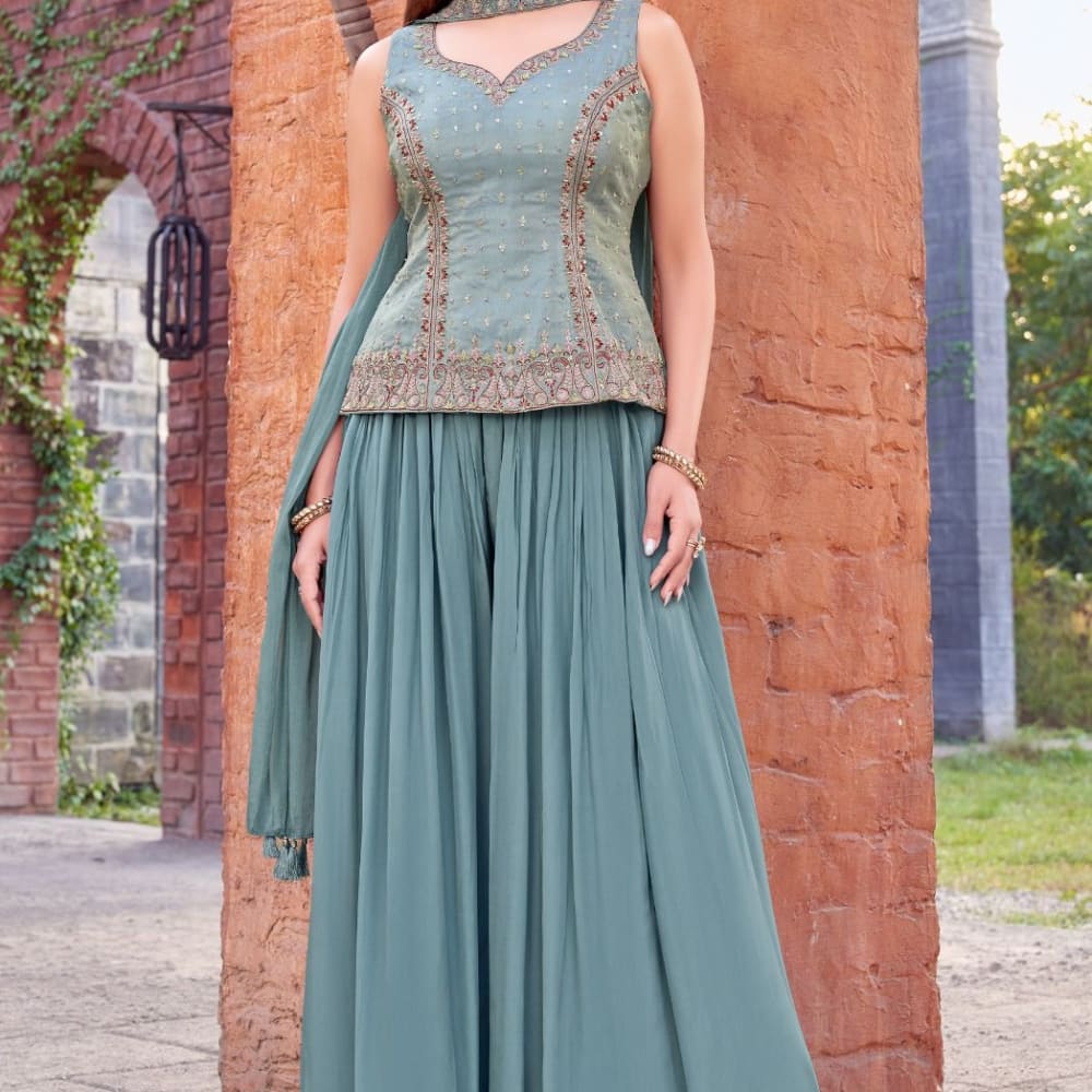 Green Lehenga