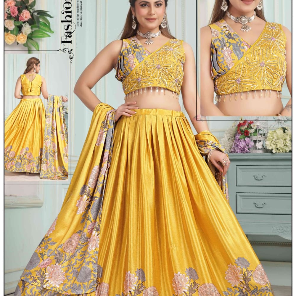 Yellow Lehenga