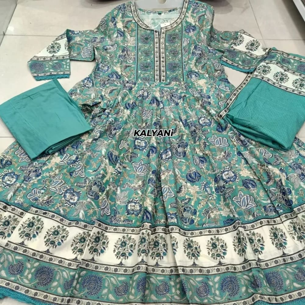 Blue Salwar Suite
