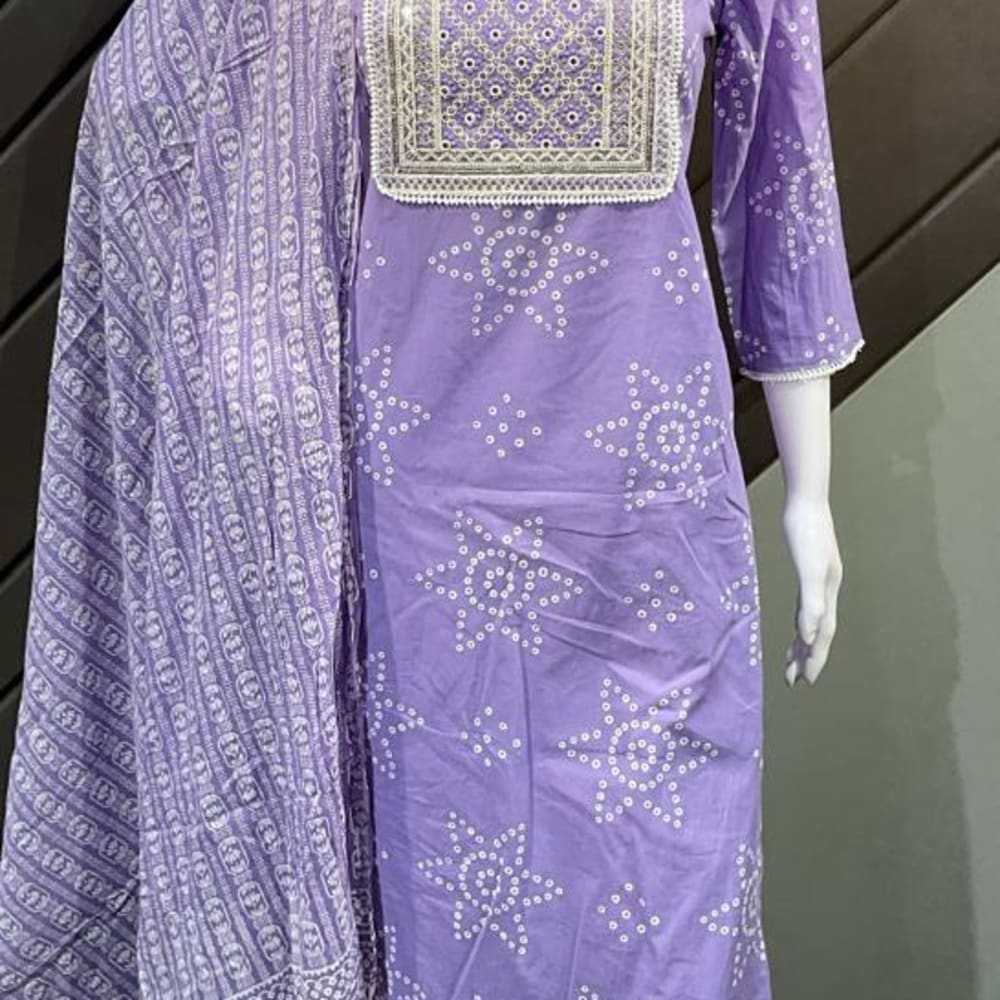 Purple Salwar Suite