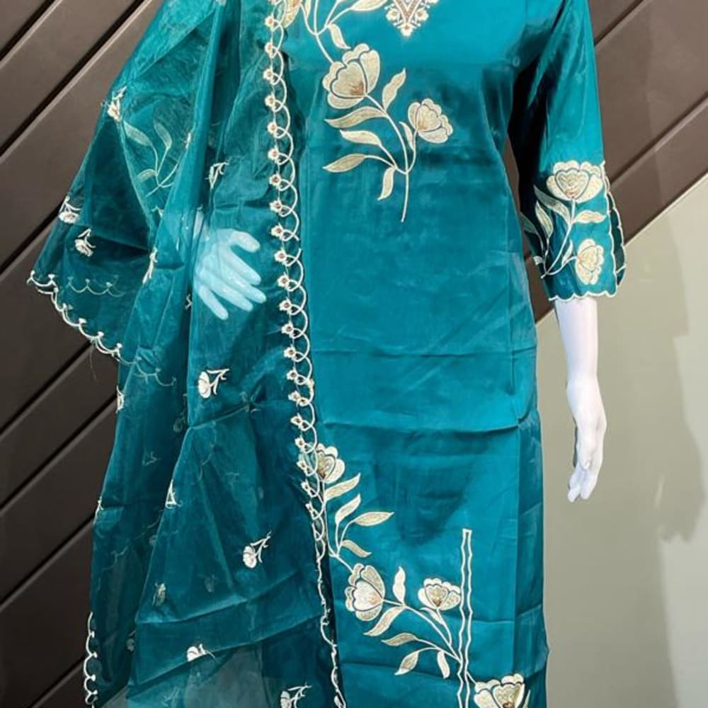 Blue Salwar Suite