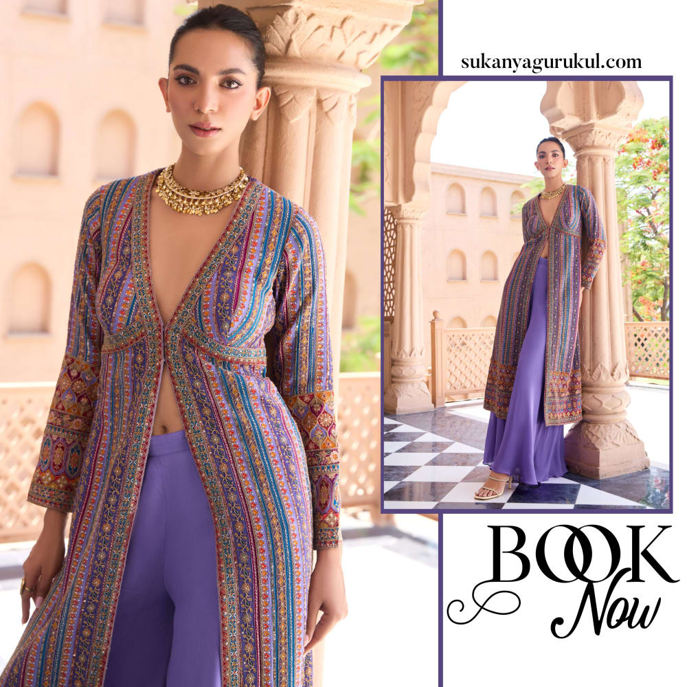 Purple Salwar Suite