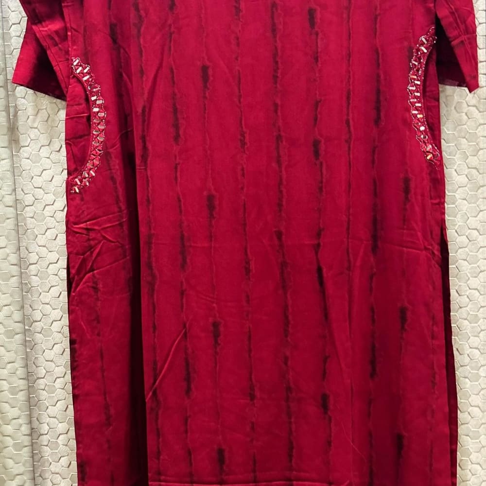 Red Kurta