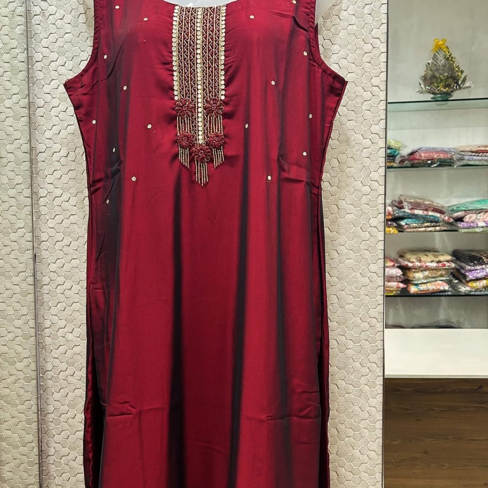 Red Salwar Suite