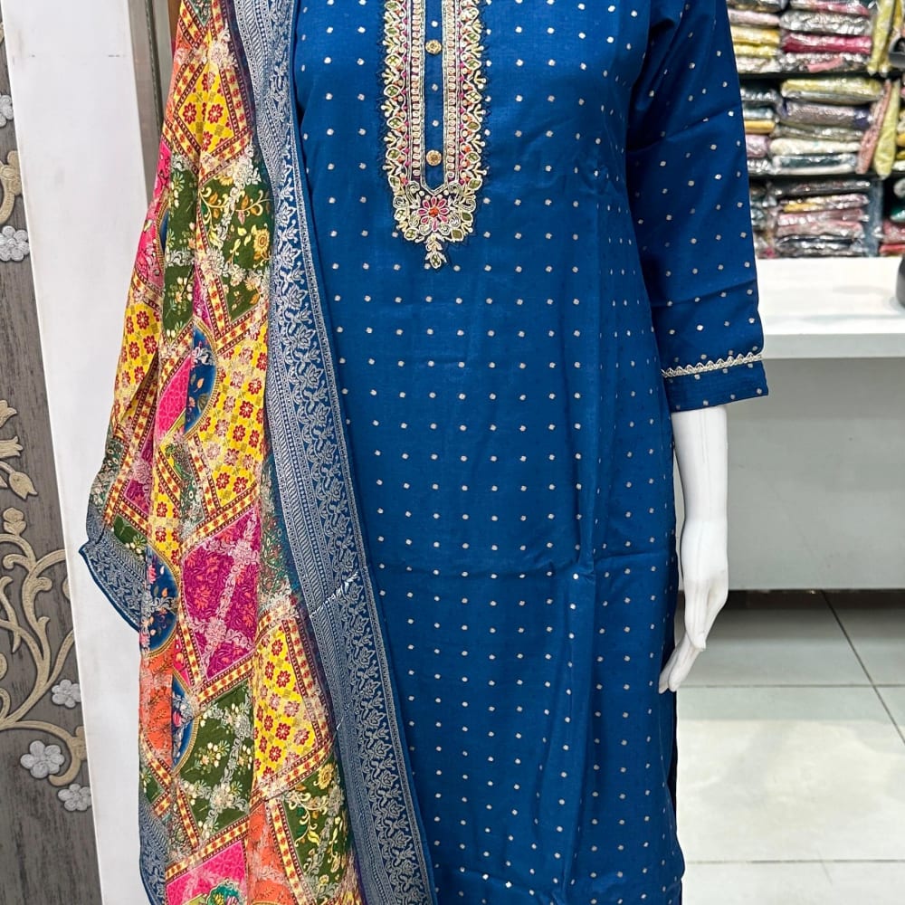 Blue Salwar Suite