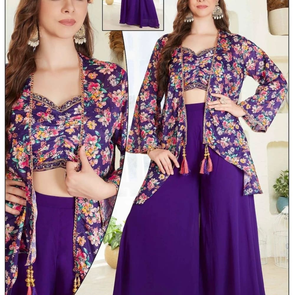 Purple Lehenga