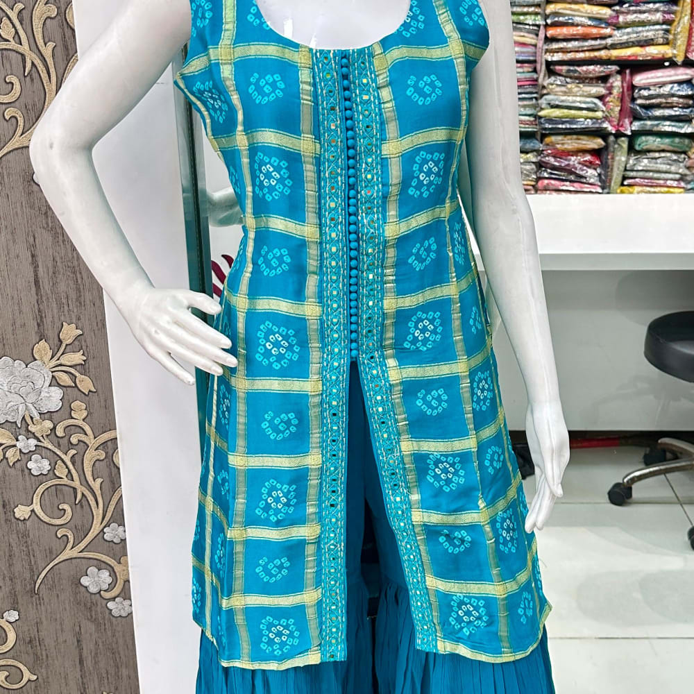 Blue Salwar Suite