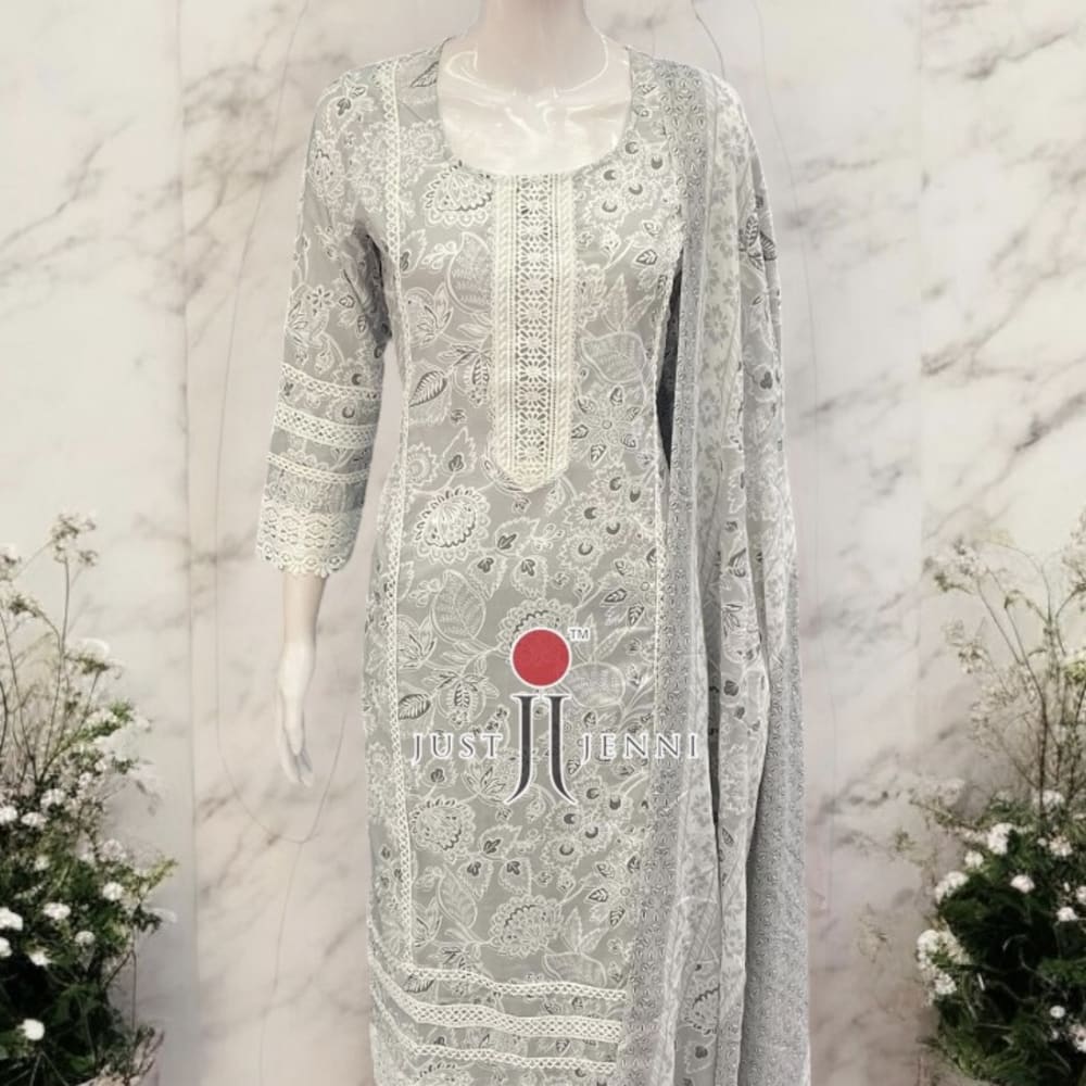 White Salwar Suite