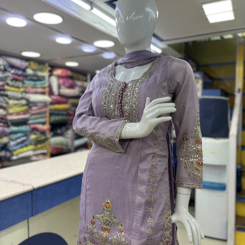 Purple Salwar Suite