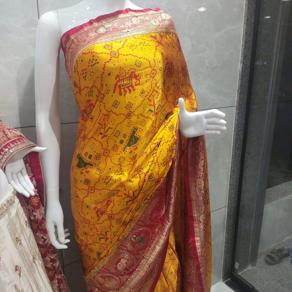 Yellow Saree