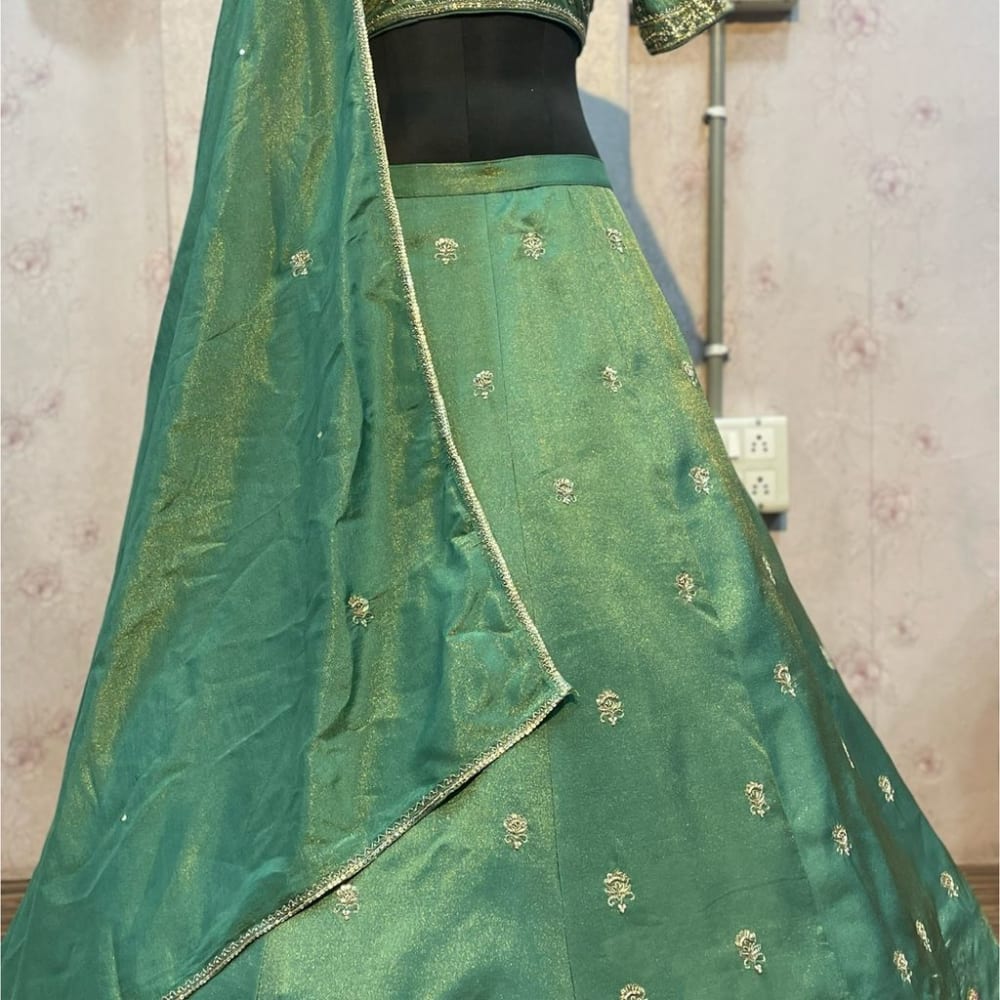 Green Lehenga