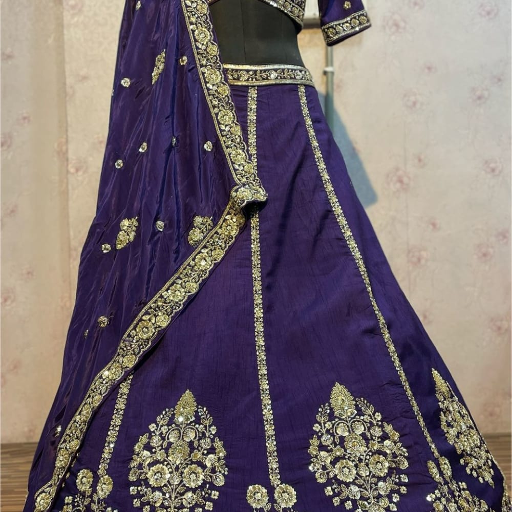 Purple Lehenga