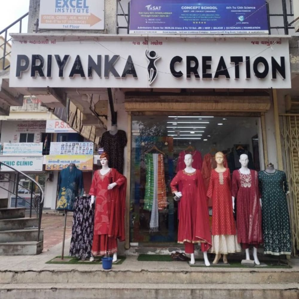 Priyanka creation  logo