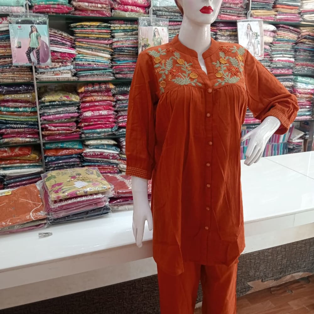 Orange Salwar Suite
