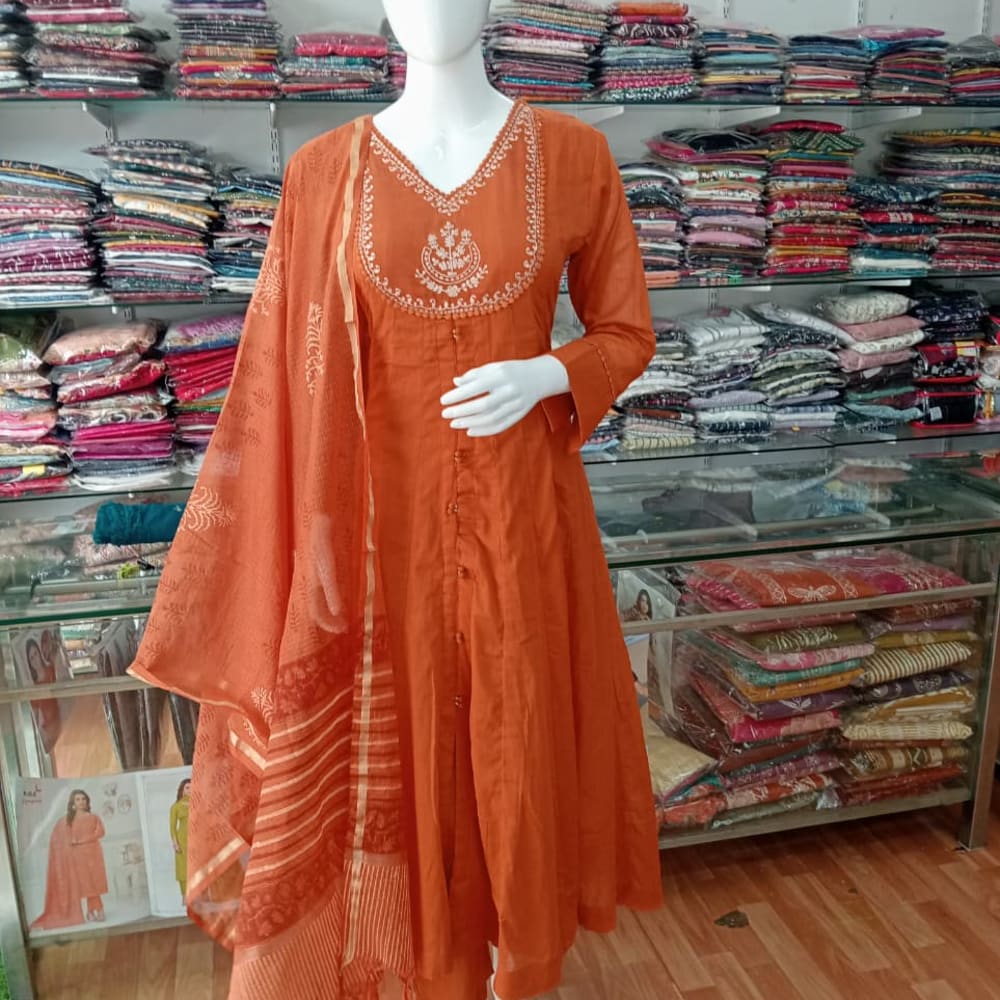 Orange Salwar Suite