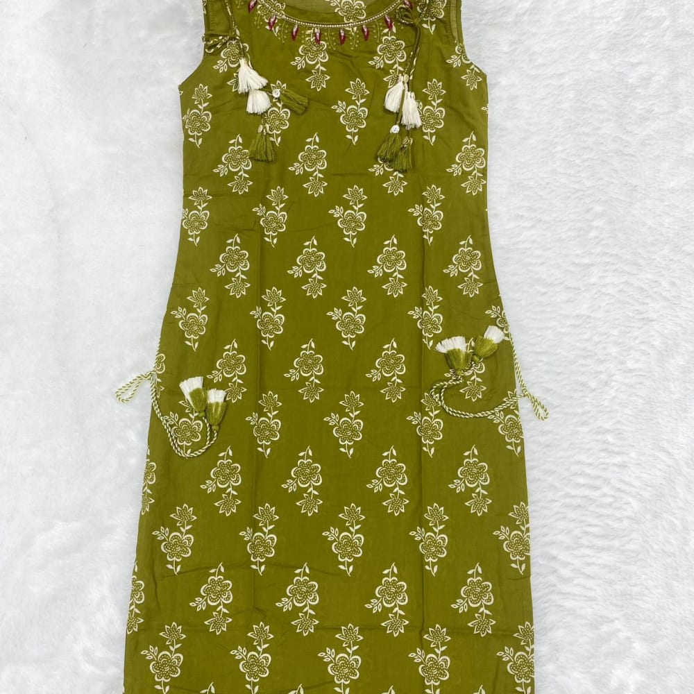 Green Salwar Suite