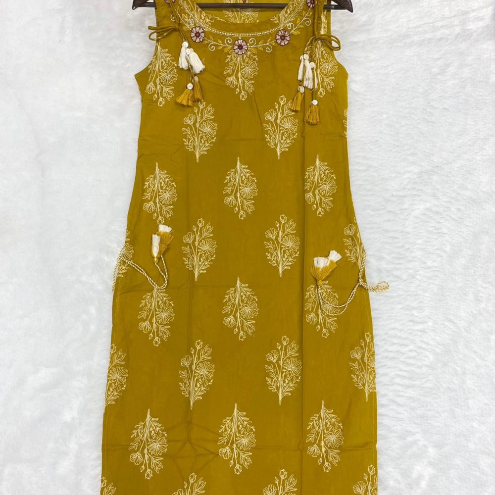 Yellow Salwar Suite