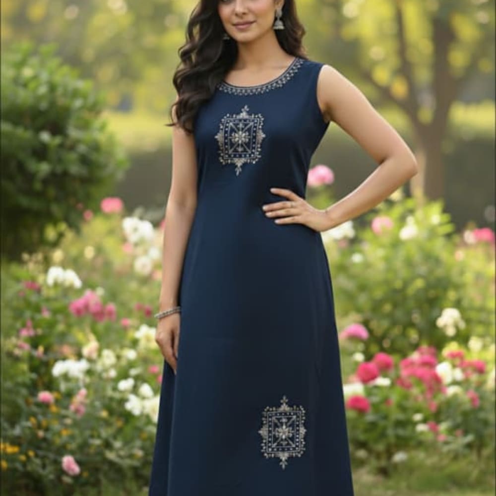 Blue Salwar Suite