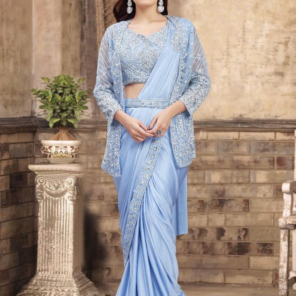 Blue Salwar Suite