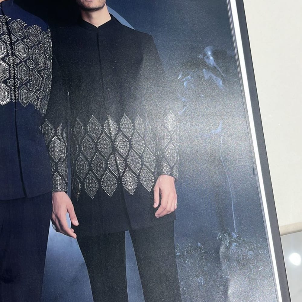 Black and Silver Jacket