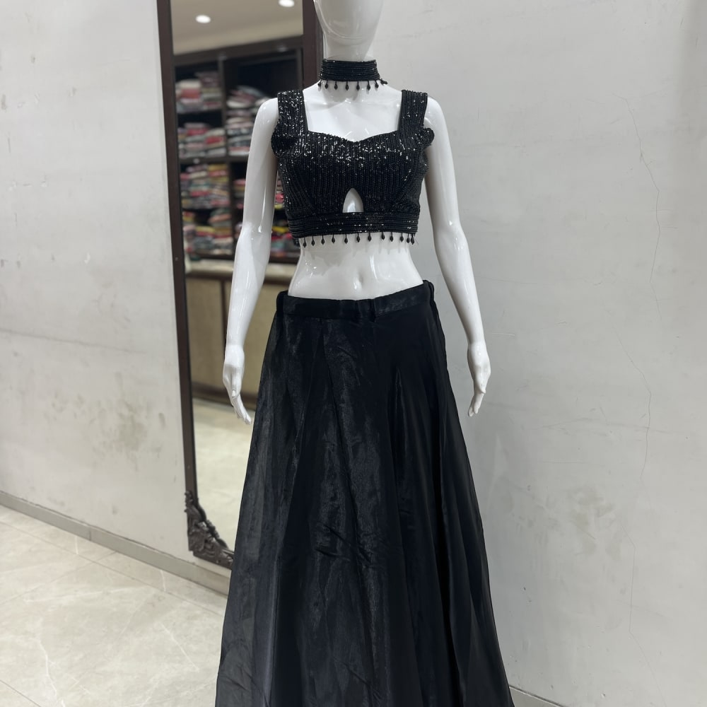 Black Lehenga Choli