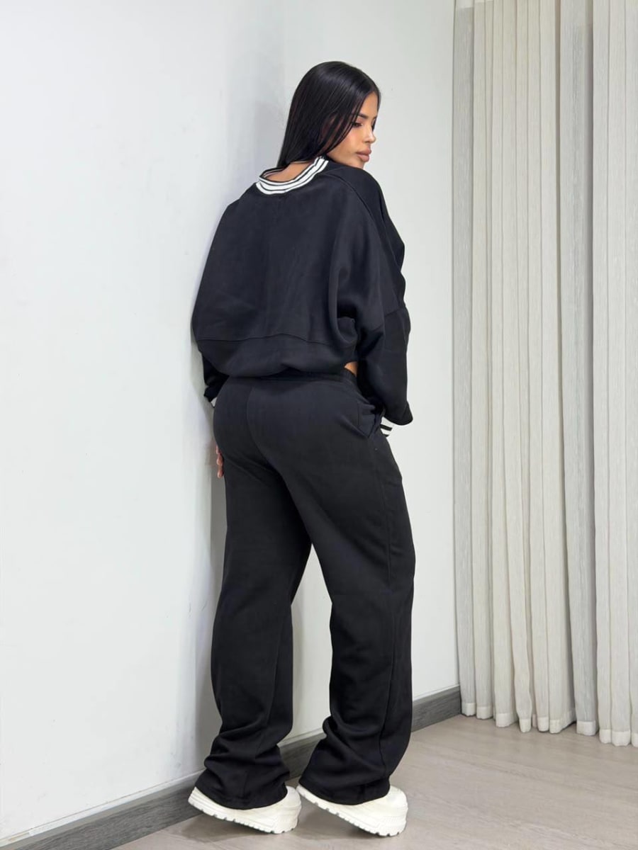 Conjunto en buzo dama — toma 4